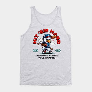 Eagle Baseball Tee: Swing For Success Tank Top